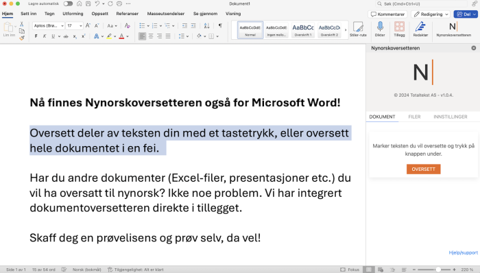 Stillbilde av video